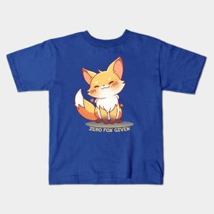 Zero fox given Kids T-Shirt